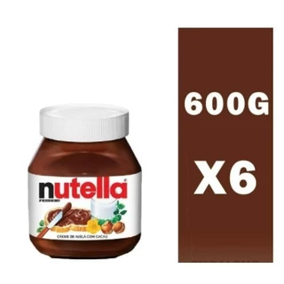 Kit 6 Nutella 650gr