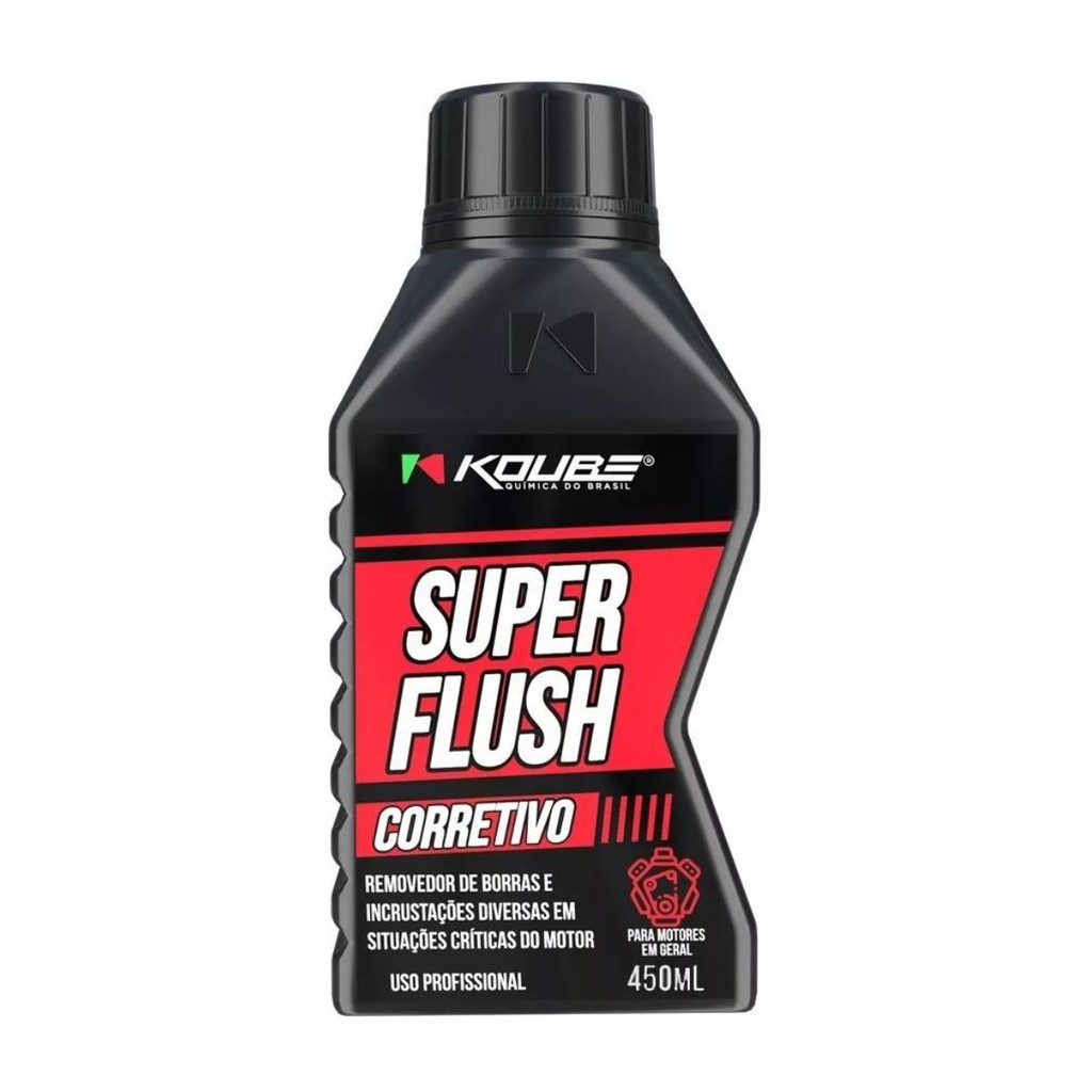 Motor Hiper Flush Corretivo Elimina Borra Verniz Motores Koube 450ml