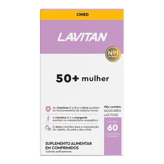 LAVITAN 50+ MULHER COM 60 COMPRIMIDOS