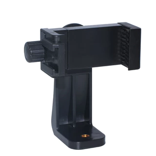 Suporte Garra Celular Vertical Horizontal Adaptador p/ Tripé Aperto Manual Girar Com Sapata