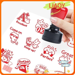 LIAOYING Professor Encorajar Selo De Incentivo , Elogio Emoticons Suprimentos , Durável De Bricolagem