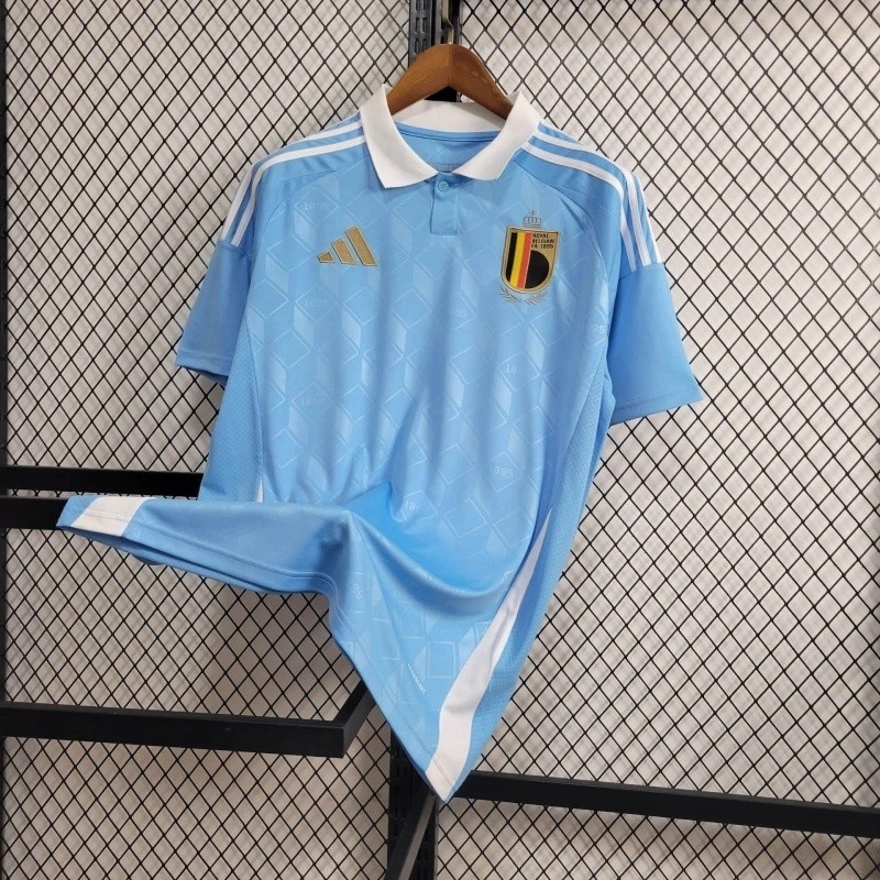 Camisa De Futebol 2024 Bélgica Away DB5C