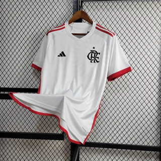 Camisa de futebol branca 24/25 verão e outono (versão torcedor) POEL