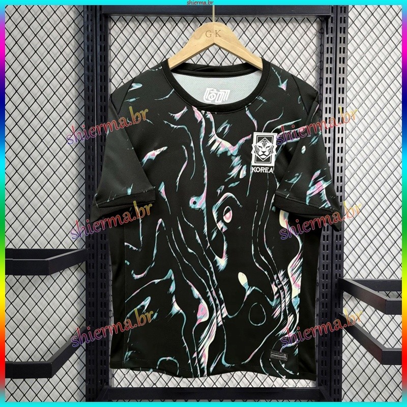 2024 Away Futebol HG Camisa equipe preta QTCM