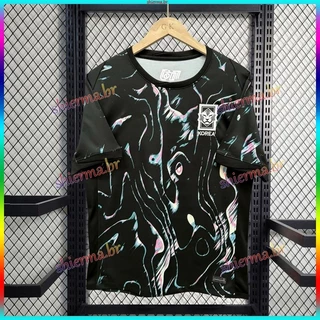2024 Away Futebol HG Camisa equipe preta QTCM