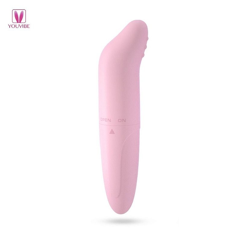 Vibrador Ponto G Estimulador de Clitóris Com Cerdas na Ponta