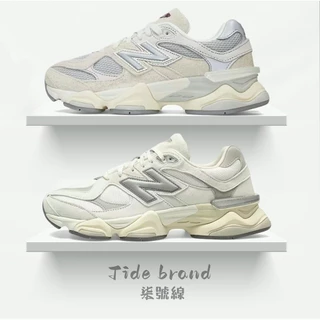N Balance No.7-New NB 9060 Casual Yuanzu Branco Cinza U9060ECA U9060LNY