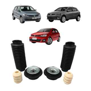 Par Kit Batente Completo Dianteiro Volkswagen Gol G5 G6 G7