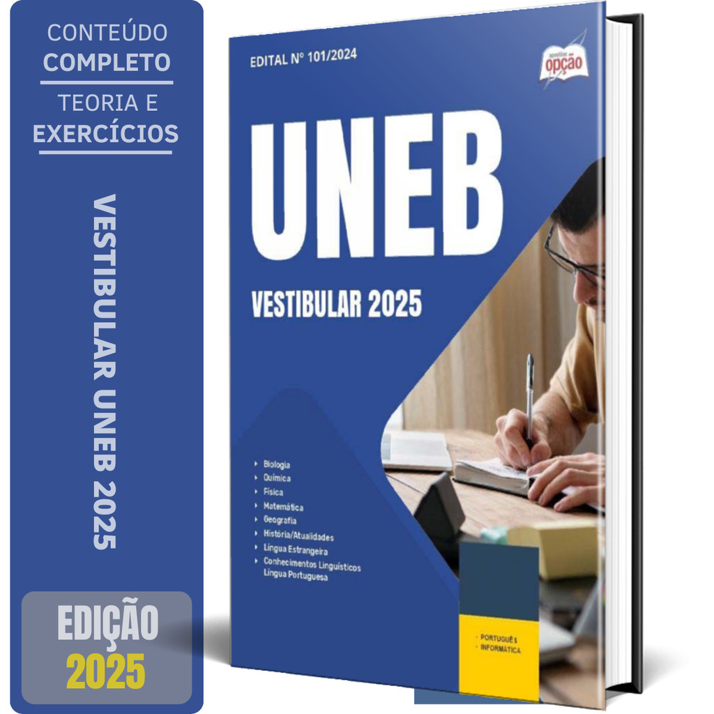 Apostila UNEB 2025 - Vestibular | Shopee Brasil