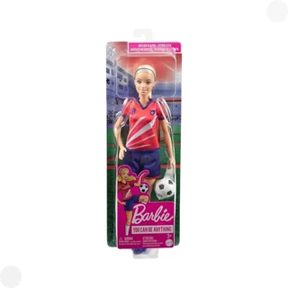 Barbie Profissões Jogadora de Futebol rosa HCN17 - Mattel