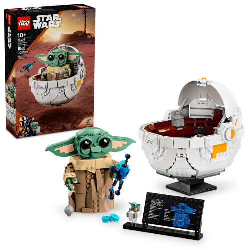 Grogu com Berço Voador Star Wars 1048 Peças 75403 Lego em Oferta na Shopee