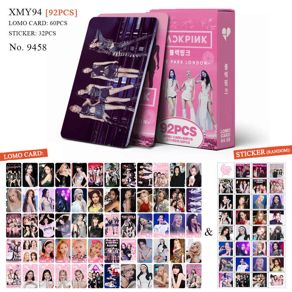 Kpop BLACKPINK Jump DEADLINE Lomo Card ROSE JISOO LISA ALTER EGO
