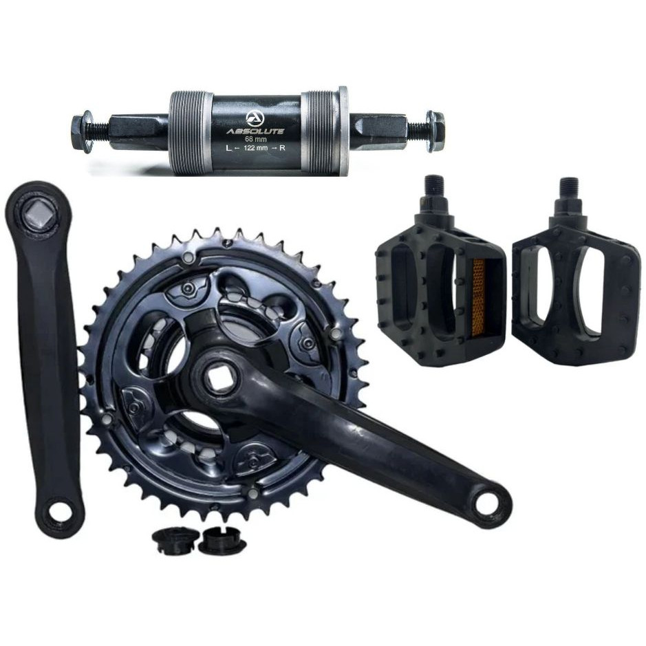 Pedivela Pedal Bicicleta Pe De Vela Aro 26/29 Tipo Shimano Absolute GTS ...