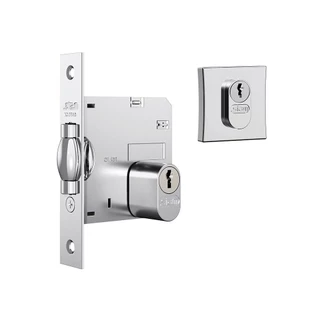 Fechadura Stam 1005 Trinco Rolete Roseta Quadrada Inox em Oferta na Shopee