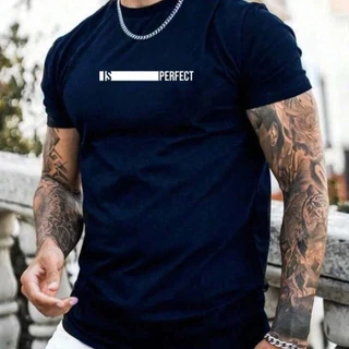 Camiseta Masculina Is Perfect Camisa 100% Algodão