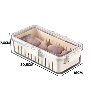 CESTO ORGANIZADOR Bandeja Dividida com Tampa, Aperitivos,Condimentos,Legumes Secos,Bandeja de Frutas