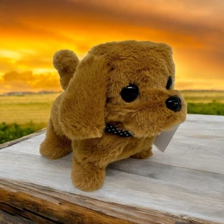 Cachorrinho de pelúcia que anda e late sozinho Super Premium