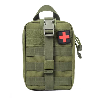 Kit de Primeiros Socorros Multifuncional Exterior Kit Médico Portátil de Emergência Kit Acessório de Emergência molle Bag Mountaineering Bolsa para Celular Lazer