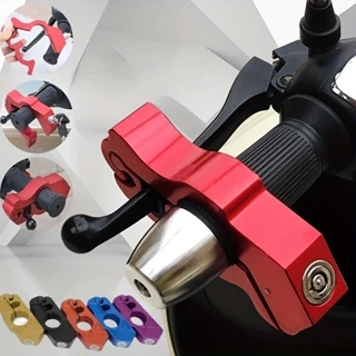 Trava de segurança para motocicleta Bicicleta ATV anti-roubo