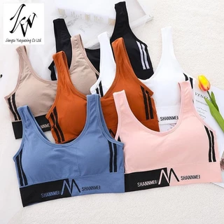 Lindo Costas Mais Emagrecidas Look Sports Yoga Camisole Colete sem costura Vestir Soutien de Menina Curto