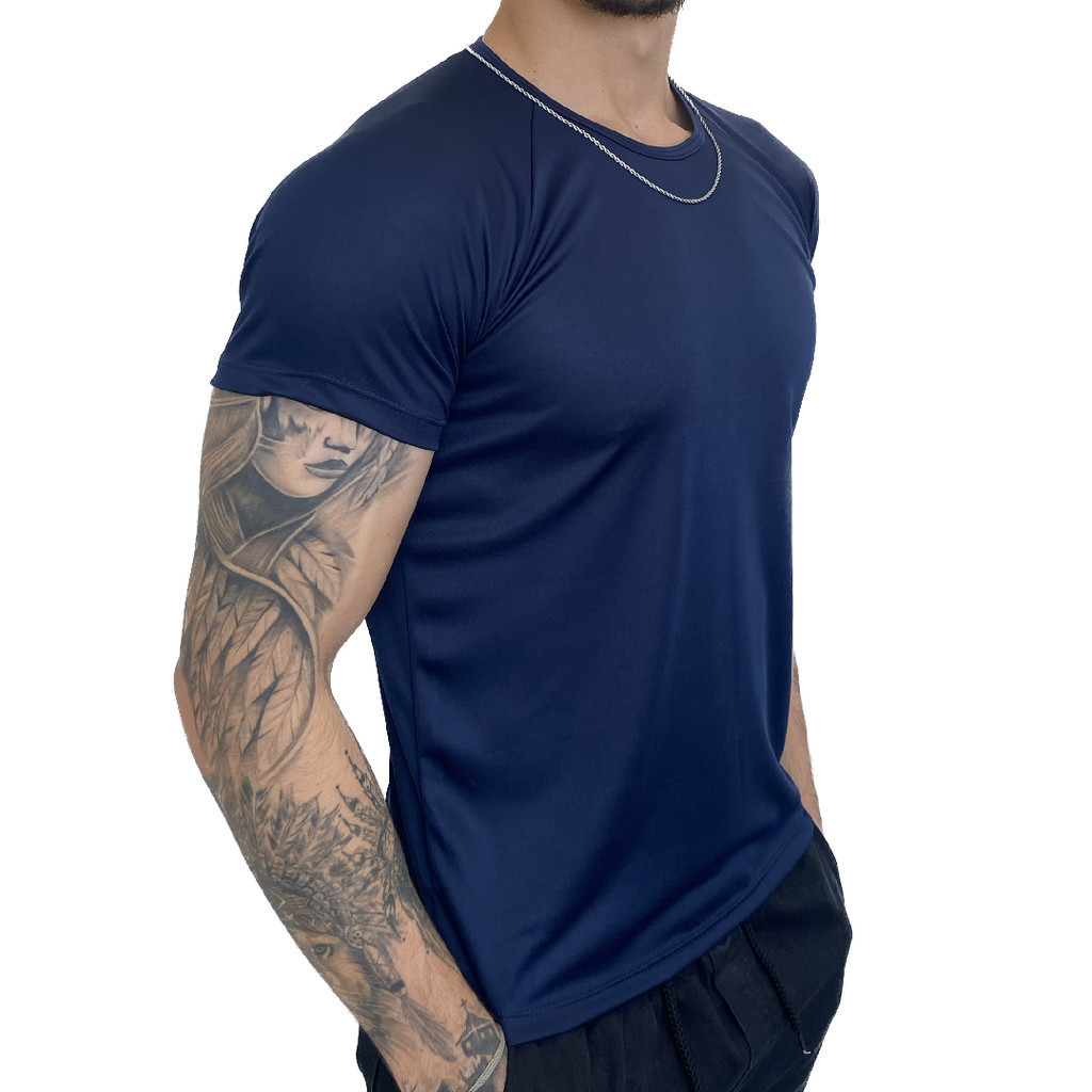 Kit 10 Camisetas Dry Fit Masculina - Casual - Treino - Academia - Esportes - Exercícios - Corrida - 5