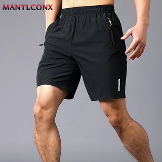 3XL Quick Dry Jogging Fitness Shorts Homens Summer Sports Bottoms Calças Curtas De Praia Fina Respirável Corrida Masculina Leve