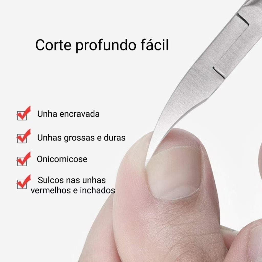 Alicate cuticula professional premium inox