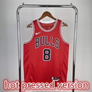 NBA jersey Versão Prensada A Quente Chicago Bulls No . 8 Camisa De Basquetebol 2023
