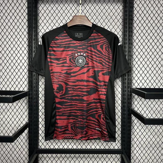 Camiseta esportiva masculina alemã Red+Black 24-25 G-Y