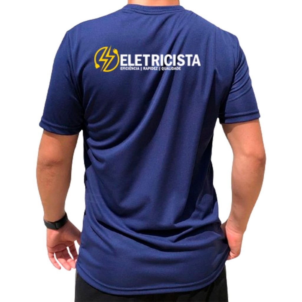 Camisa para Eletricista Camiseta de Trabalho Uniforme Profissional ...