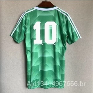 Camisa Retro 1990 Alemanha Alta Qualidade Retro Futebol Jersey Casa Custom T-shirt VVSC