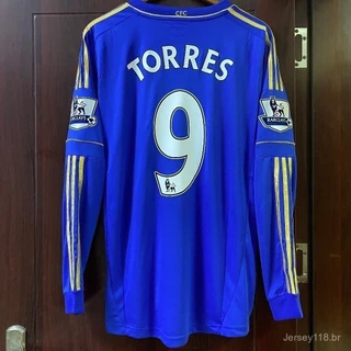 Casa Long Spot 2012-2013 Retro Jersey camisa da equipe de futebol uniforme