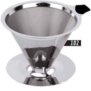 Coador Filtro De Café Aço Inox Sem Uso De Papel 102