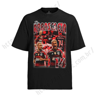 Camiseta Algodão Unissex Tshirt Arrascaeta