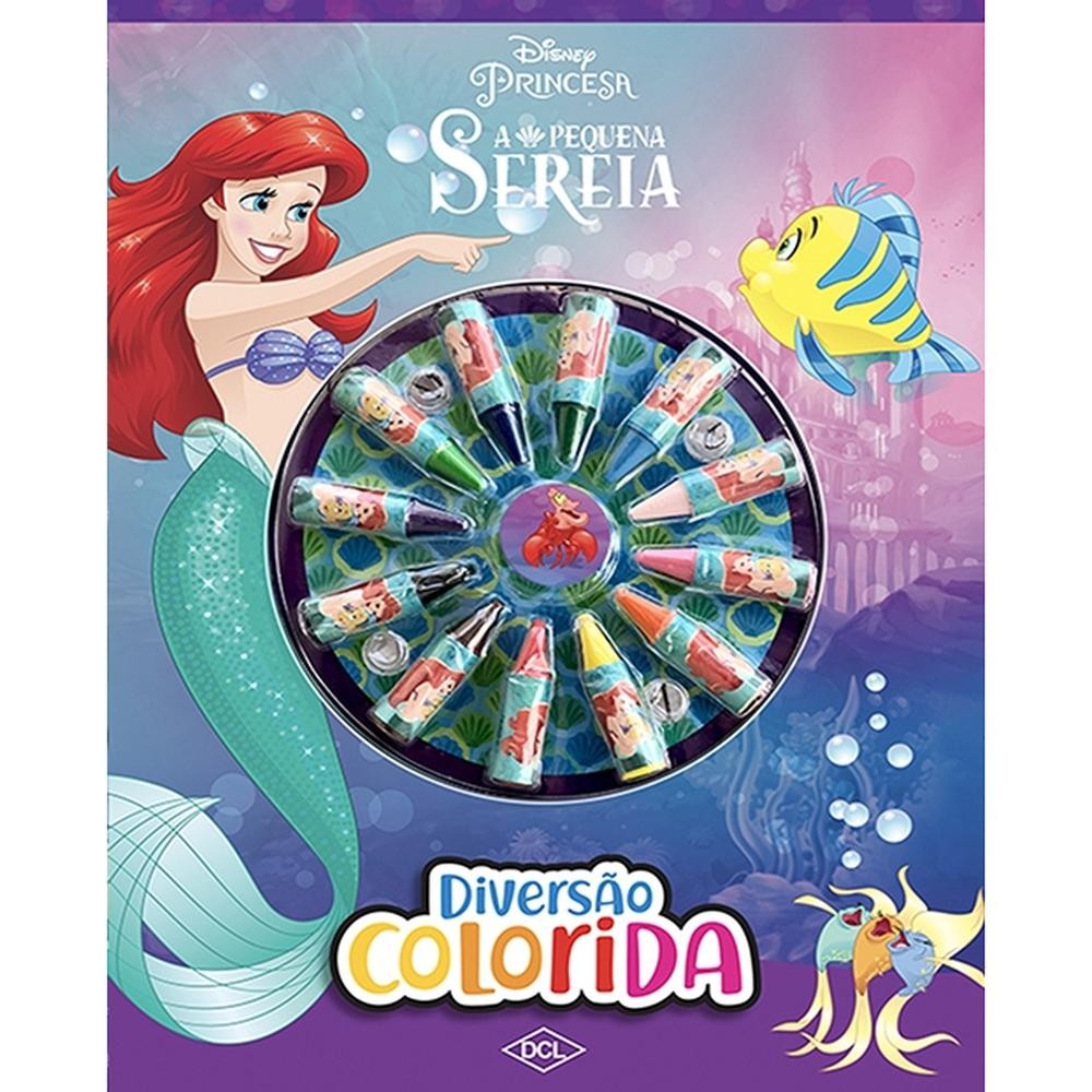 Disney - Cores - A pequena Sereia | Shopee Brasil