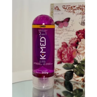 Gel Lubrificante Íntimo K med 2 em 1 203g e Fire And Ice Gel Lubrificante Íntimo 80g