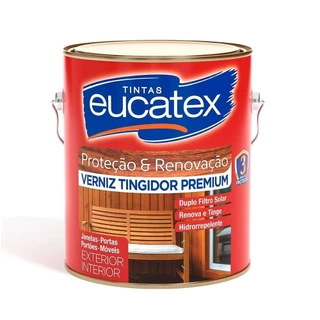 Verniz Tingidor Eucatex Imbuia 3.6L em Oferta na Shopee