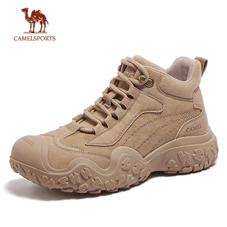 CAMEL SPORTS Botas Martin Ao Ar Livre Femininas Sapatos De Caminhada De Sola Grossa Trabalho Resistente Desgaste