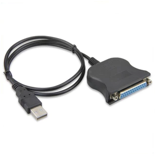 Cabo Conversor USB para Porta Paralela DB25 - Fêmea LPT1
