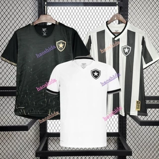 Camisa De Futebol Masculinal 24/25 Home Away Terceira botafogo Cinza Branco