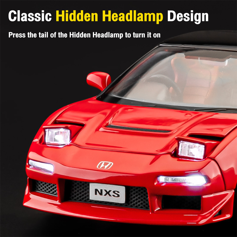 KLT 1 : 32 Honda NSX Supercar Diecast Modelo Carro Liga Carros