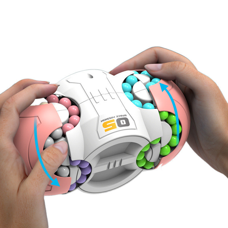 Brinquedos Giratórios De Cubo De Feijão Mágico Spinner Fidget , Presentes , De Aprendizagem E Educação Para Alívio | Shopee Brasil