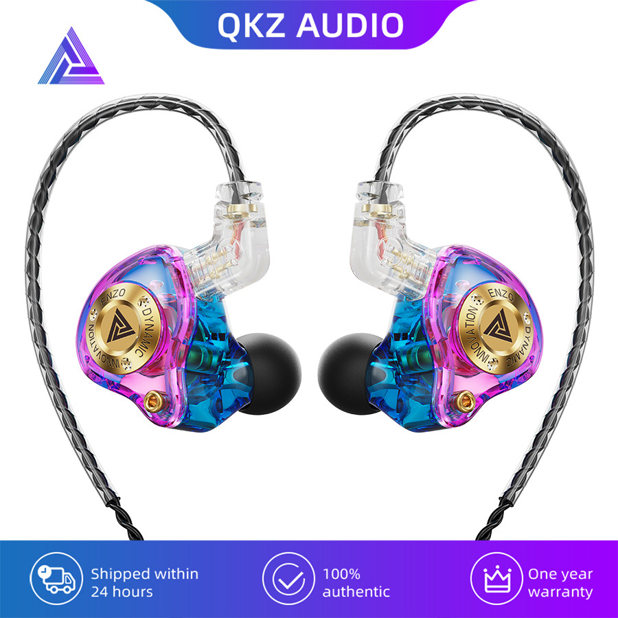 QKZ ENZO PRO HIFI 11mm Unidade De Driver Cabo Substituível Fones