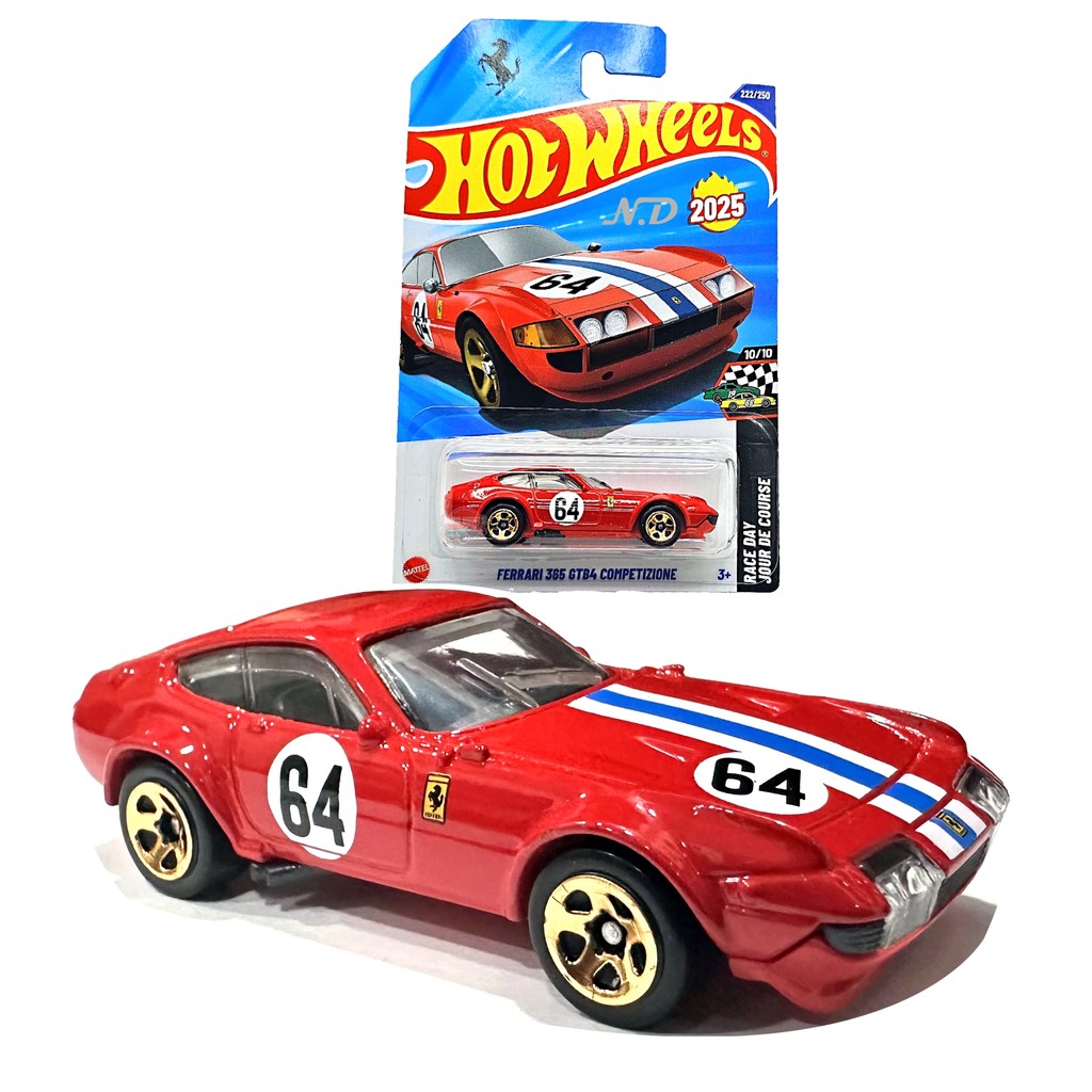 Hot Wheels Ferrari 365 GTB/4 Competizione HYW48 | Shopee Brasil