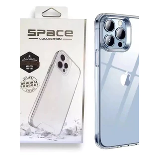 BGM-capinha case space 3 transparente para Iphones 16/16 Pro/16 Pro Max 15 14 13 12 11