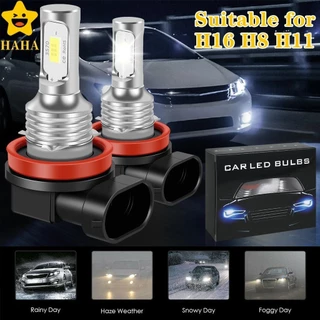 2Pcs Lâmpadas De Teto LED 6000K 7000LM À Prova D'água Lâmpada Compatível Com H16 H11 H9 H8 SHOPSBC2527