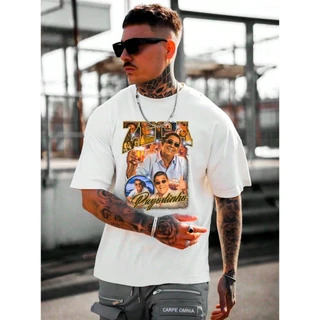 Camiseta Camisa Oversized Estilo Street Wear Estampa Zeca Pagodinho Cantor