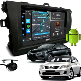 Kit Multimidia Android 7 Pol Corolla 2009 2010 11 2012 2013