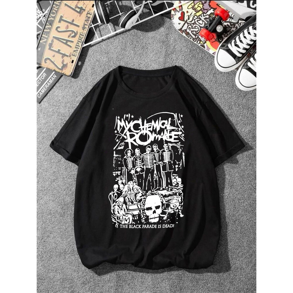 Camiseta My Chemical Romance Varias Estampas Rock Emo Punk Camiseta My Chemical Romance Varias Estampas Rock Emo Punk