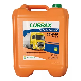Óleo Motor 15w40 Top Turbo Essencial Lubrax 20 Litros